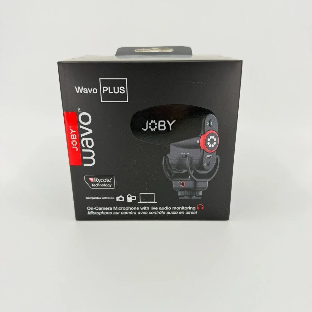 New‎ Joby Wavo Pro On Camera Microphone Black JB01734-BWW Wavo Plus